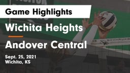 Wichita Heights  vs Andover Central  Game Highlights - Sept. 25, 2021