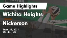 Wichita Heights  vs Nickerson  Game Highlights - Sept. 25, 2021