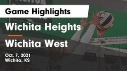 Wichita Heights  vs Wichita West  Game Highlights - Oct. 7, 2021