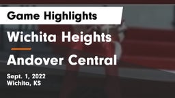 Wichita Heights  vs Andover Central  Game Highlights - Sept. 1, 2022