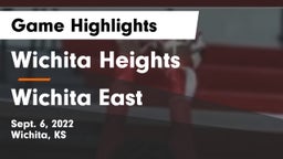 Wichita Heights  vs Wichita East  Game Highlights - Sept. 6, 2022