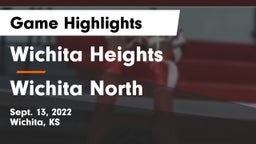 Wichita Heights  vs Wichita North  Game Highlights - Sept. 13, 2022