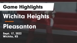 Wichita Heights  vs Pleasanton  Game Highlights - Sept. 17, 2022