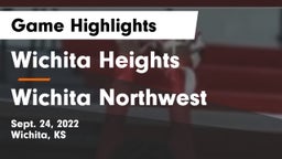 Wichita Heights  vs Wichita Northwest  Game Highlights - Sept. 24, 2022