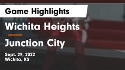 Wichita Heights  vs Junction City  Game Highlights - Sept. 29, 2022