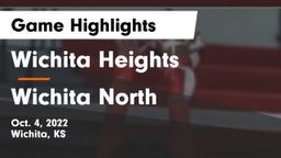 Wichita Heights  vs Wichita North  Game Highlights - Oct. 4, 2022