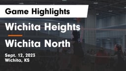 Wichita Heights  vs Wichita North  Game Highlights - Sept. 12, 2023