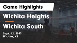 Wichita Heights  vs Wichita South  Game Highlights - Sept. 12, 2023