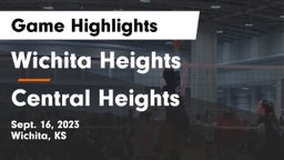 Wichita Heights  vs Central Heights  Game Highlights - Sept. 16, 2023