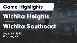 Wichita Heights  vs Wichita Southeast  Game Highlights - Sept. 19, 2023