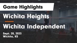 Wichita Heights  vs Wichita Independent  Game Highlights - Sept. 28, 2023