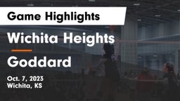 Wichita Heights  vs Goddard  Game Highlights - Oct. 7, 2023