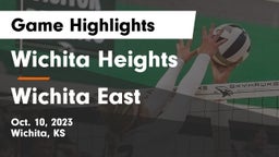 Wichita Heights  vs Wichita East  Game Highlights - Oct. 10, 2023