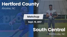 Matchup: Hertford County vs. South Central  2017