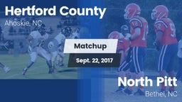 Matchup: Hertford County vs. North Pitt  2017