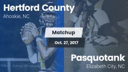 Matchup: Hertford County vs. Pasquotank  2017