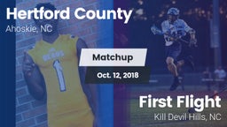 Matchup: Hertford County vs. First Flight  2018