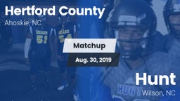 Matchup: Hertford County vs. Hunt  2019