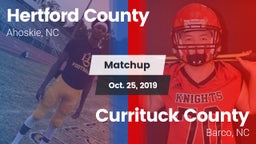 Matchup: Hertford County vs. Currituck County  2019