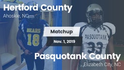 Matchup: Hertford County vs. Pasquotank County  2019