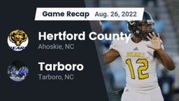 Recap: Hertford County  vs. Tarboro  2022