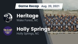 Recap: Heritage  vs. Holly Springs  2021