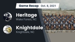 Recap: Heritage  vs. Knightdale  2021