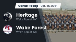 Recap: Heritage  vs. Wake Forest  2021