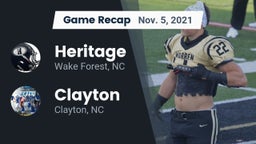 Recap: Heritage  vs. Clayton  2021