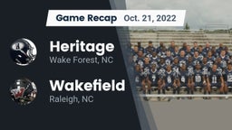 Recap: Heritage  vs. Wakefield  2022