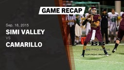 Recap: Simi Valley  vs. Camarillo  2015