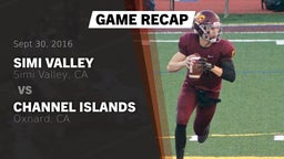 Recap: Simi Valley  vs. Channel Islands  2016