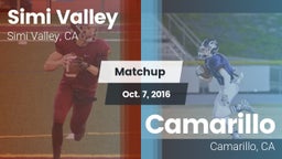 Matchup: Simi Valley High vs. Camarillo  2016