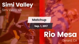 Matchup: Simi Valley High vs. Rio Mesa  2017