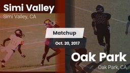 Matchup: Simi Valley High vs. Oak Park  2017