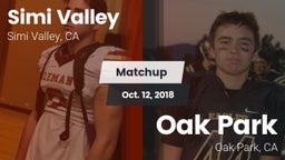 Matchup: Simi Valley High vs. Oak Park  2018