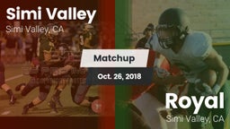 Matchup: Simi Valley High vs. Royal  2018