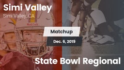 Matchup: Simi Valley High vs. State Bowl Regional 2019