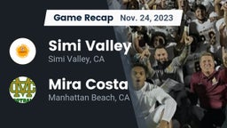 Recap: Simi Valley  vs. Mira Costa  2023