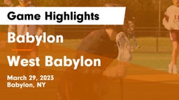 Babylon  vs West Babylon  Game Highlights - March 29, 2023