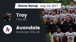 Recap: Troy  vs. Avondale  2017