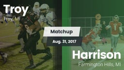 Matchup: Troy  vs. Harrison  2017