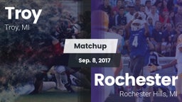 Matchup: Troy  vs. Rochester  2017