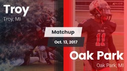 Matchup: Troy  vs. Oak Park  2017