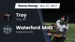 Recap: Troy  vs. Waterford Mott 2017