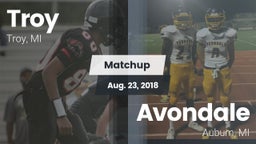 Matchup: Troy  vs. Avondale  2018