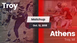 Matchup: Troy  vs. Athens  2018