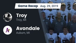 Recap: Troy  vs. Avondale  2019