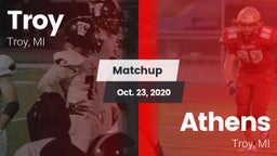 Matchup: Troy  vs. Athens  2020