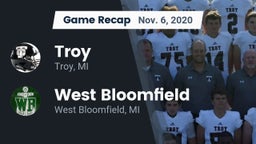 Recap: Troy  vs. West Bloomfield  2020
